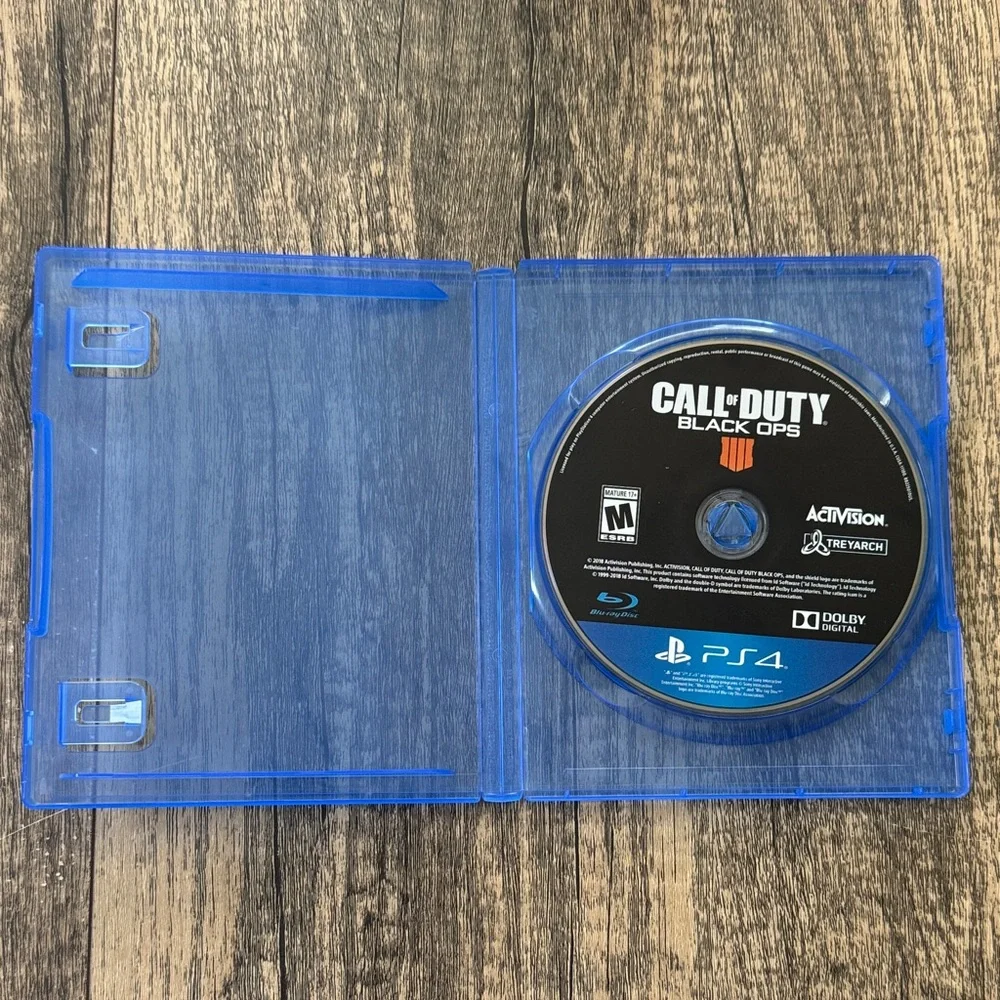 Sony PS4 Call of Duty Black Ops Game - Blue Case